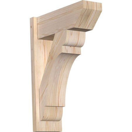 Ekena Millwork Olympic Slat Smooth Outlooker, Douglas Fir, 7 1/2"W x 20"D x 28"H OUT08X20X28OLY06SDF